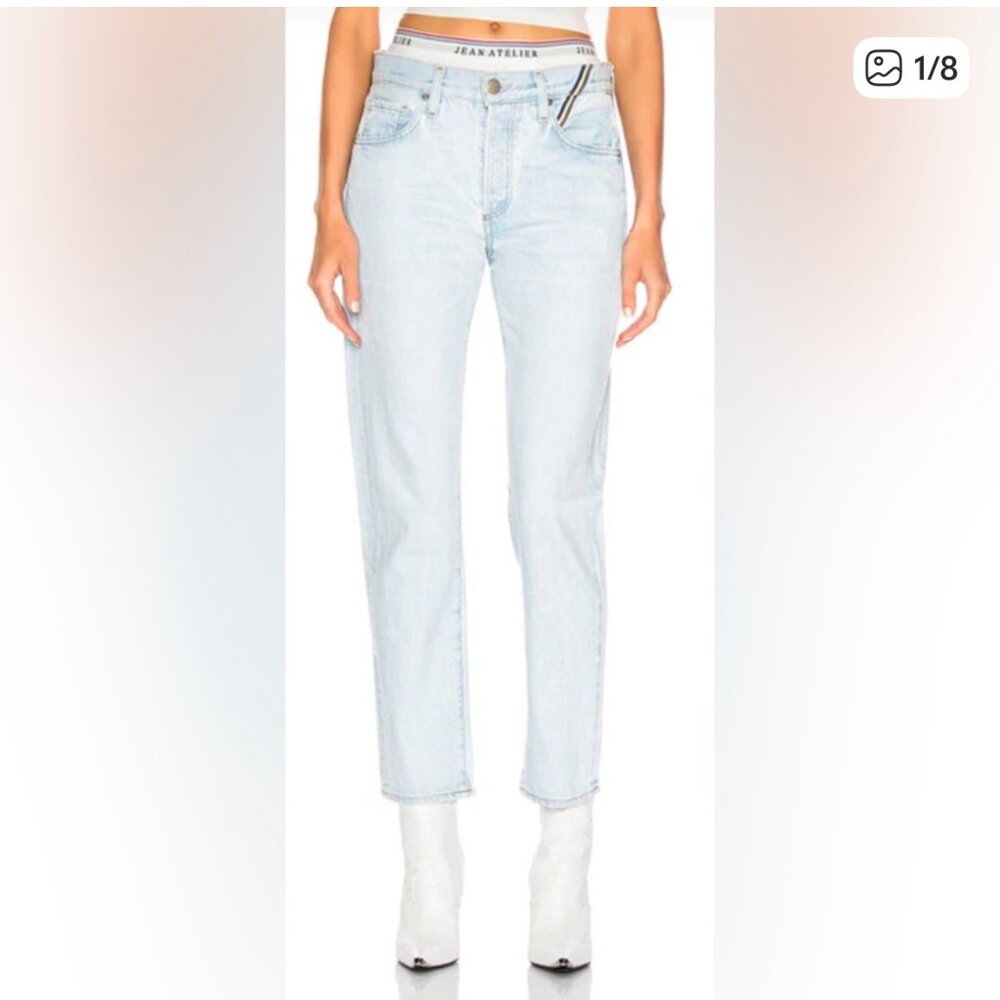 Jean Atelier Brief Jeans in Sky